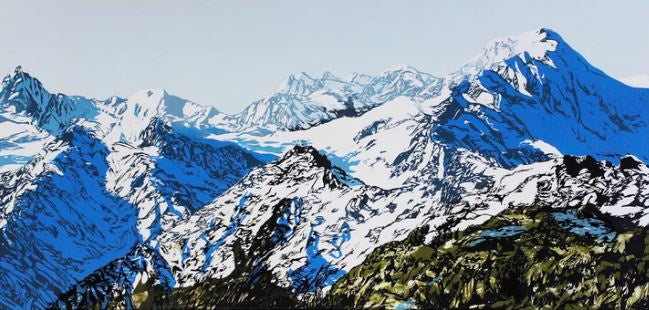 Mt Tasman & Upper Fox Glacier | Unframed | 22/65