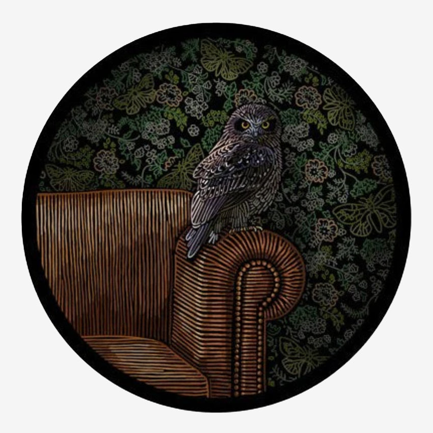 A close up of the Angela Croft Hunter's Rest Art Print