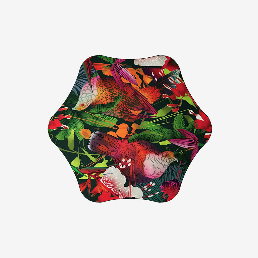 The Blunt Metro Umbrella in Limited Edtion Flox print on a blank background