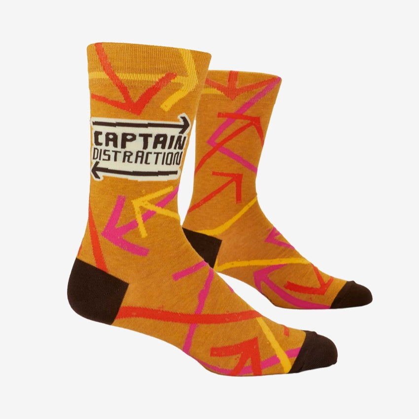 Mens Socks I Captain Distraction