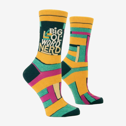 Womens Socks | Big Ol Word Nerd