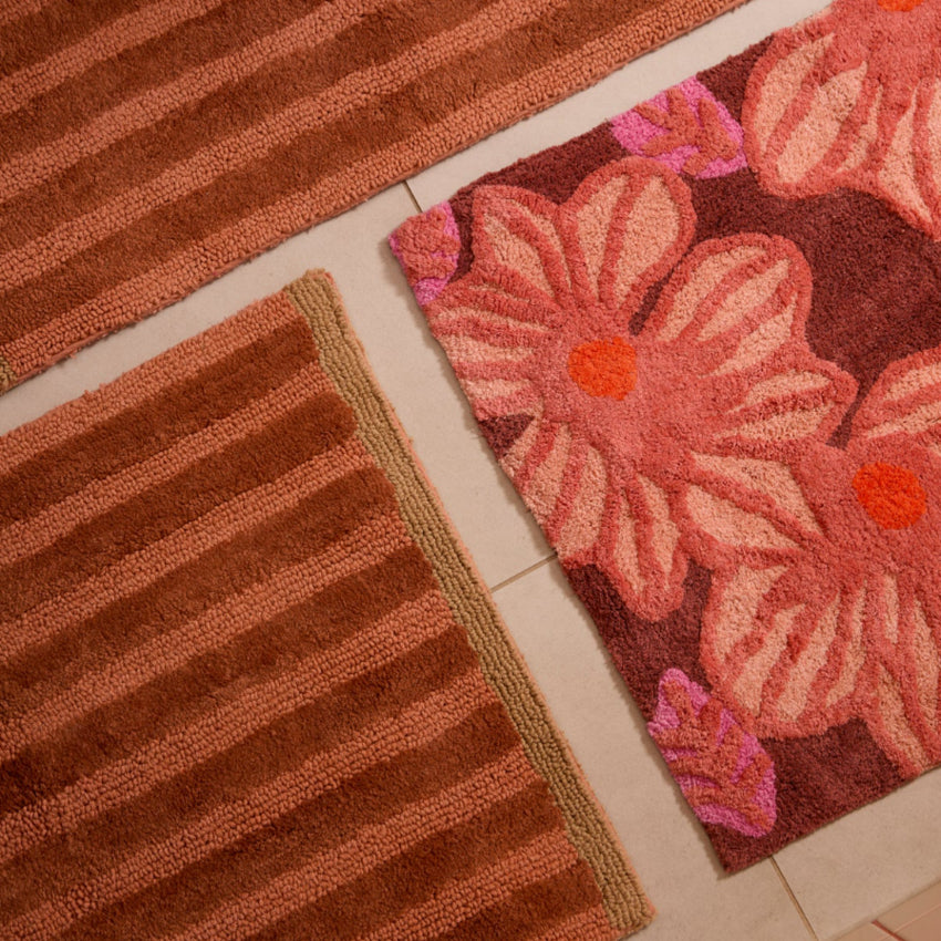 Azalea Pink Bath Mat
