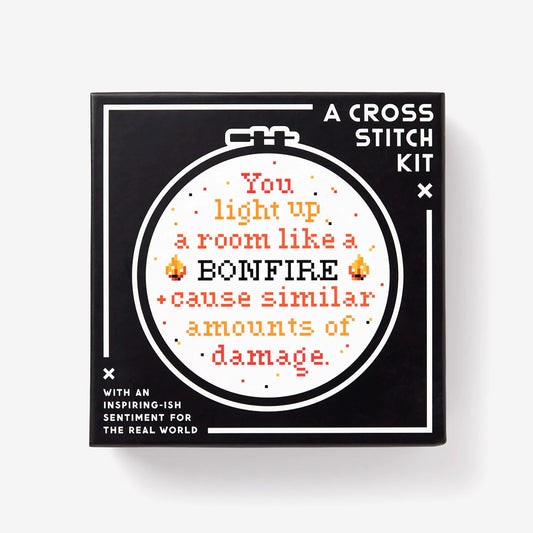 Cross Stitch Kit | Bonfire