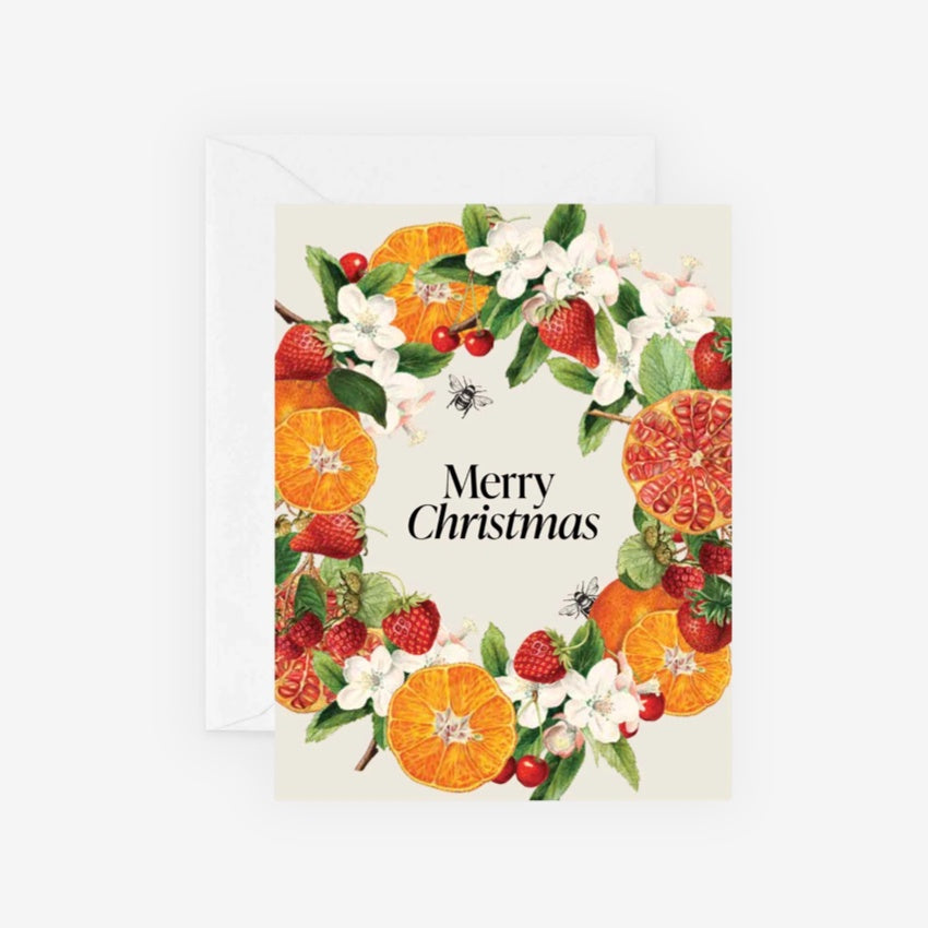 Gift Card | Merry Christmas Wreath