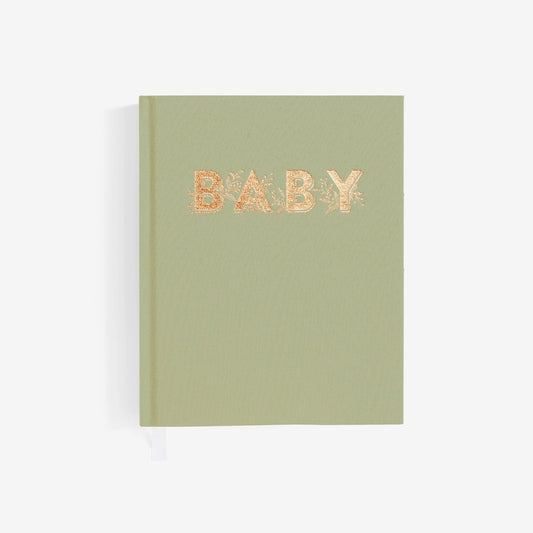 Mini Baby Book | Sage