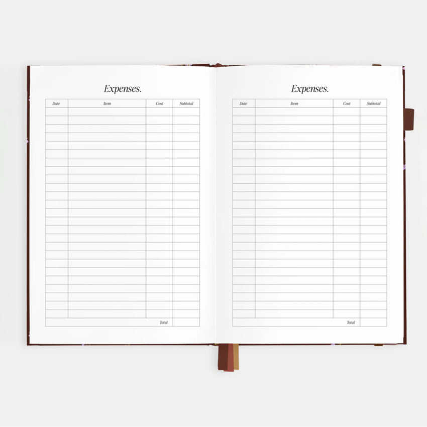 2026 A5 Vertical Planner | Wisteria