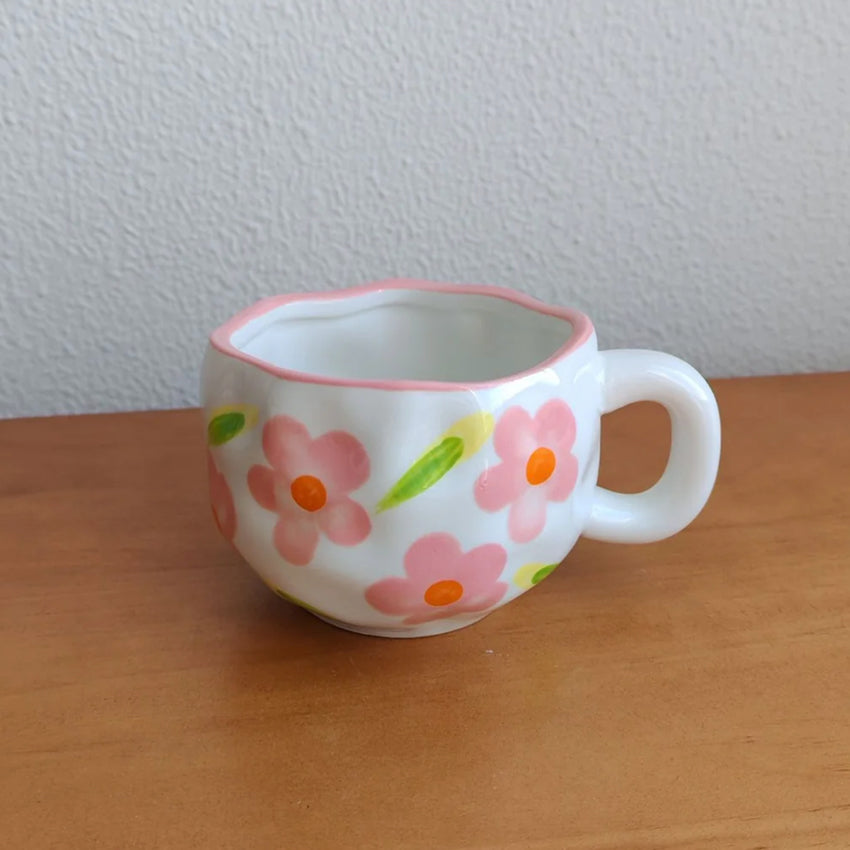 Elanor Mug | Floral Pink