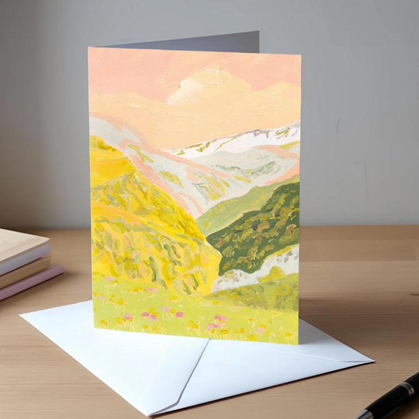Card | Pastel Mountains