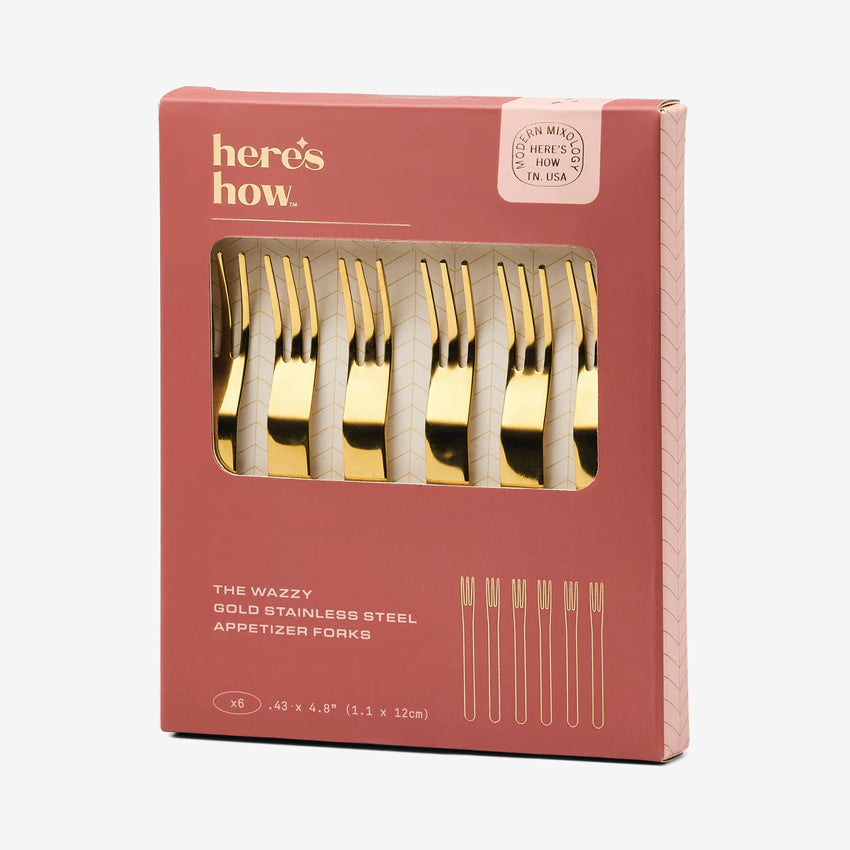 The Wazzy Appetiser Forks