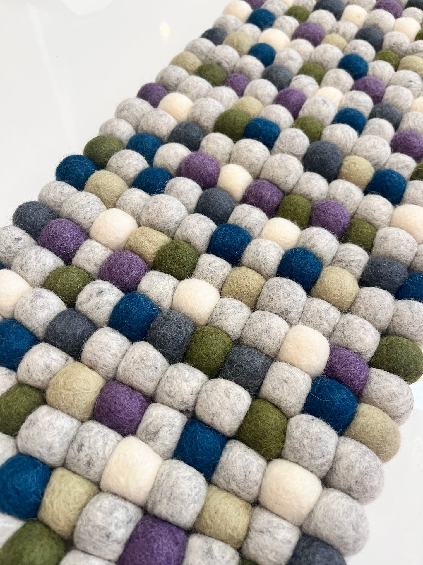 Felt Ball Table Runner