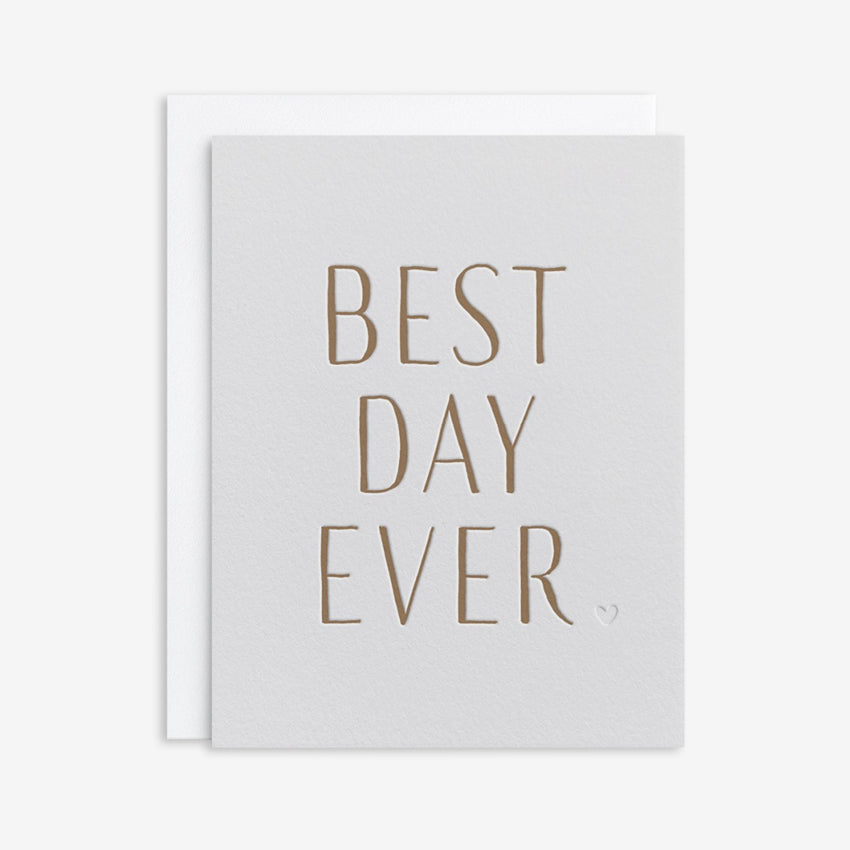 Inker Tinker Gift Card | Best Day Ever Golden