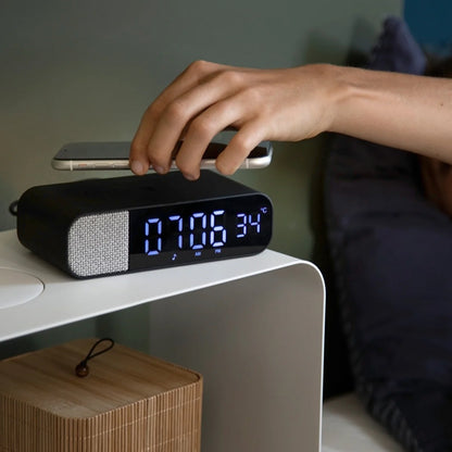 aWAKE 2 Alarm Clock Speaker & Wireless Charger