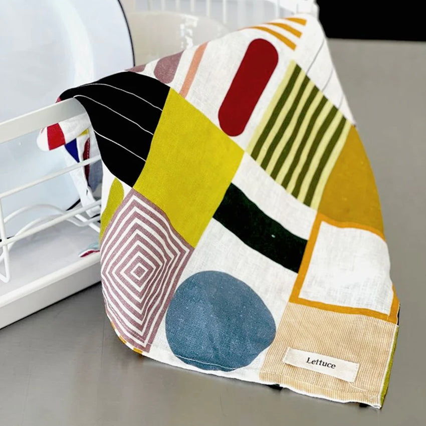 Tea Towel | Abstract Squares
