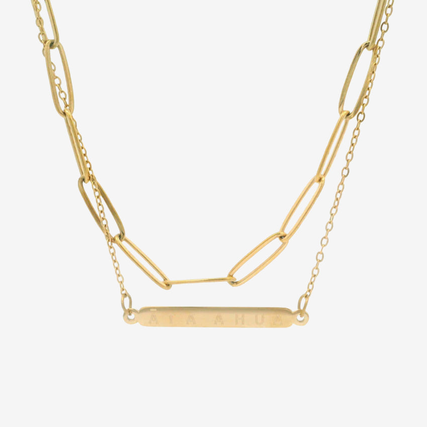 Double Chain Necklace | Ātaahua