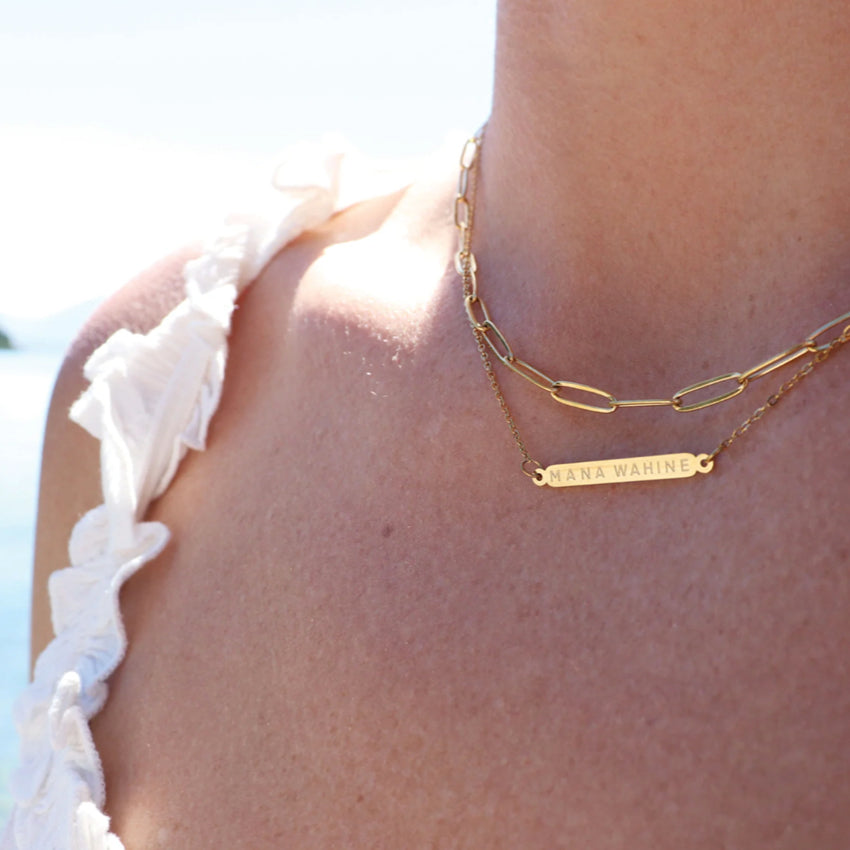 Double Chain Necklace | Mana Wahine