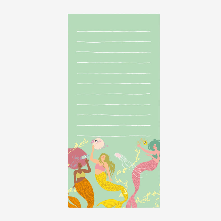 Magnetic Shopping List | Mermaids