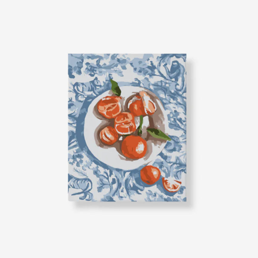 The Paint Like Frida Paint Like Numbers Small Maybe Mandarins on Canvas on a blank background