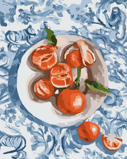 Paint By Numbers | Maybe Mandarins | Canvas
