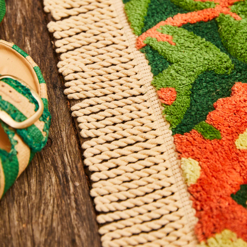 Francesca Bath Mat | Kelp