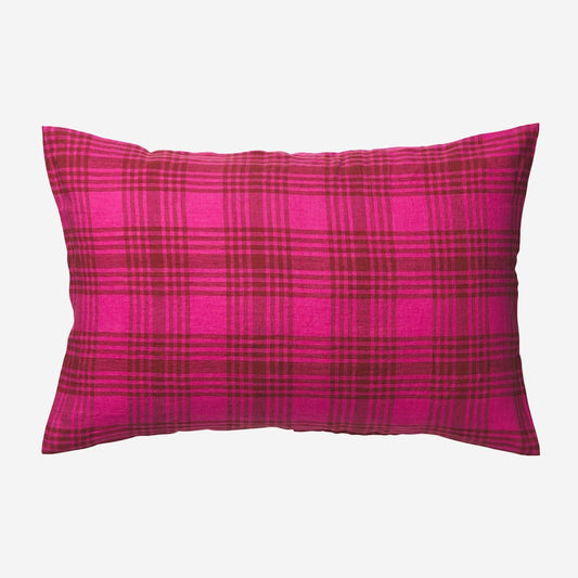 Pello Linen Pillowcase Set | Bougainvillea | Standard