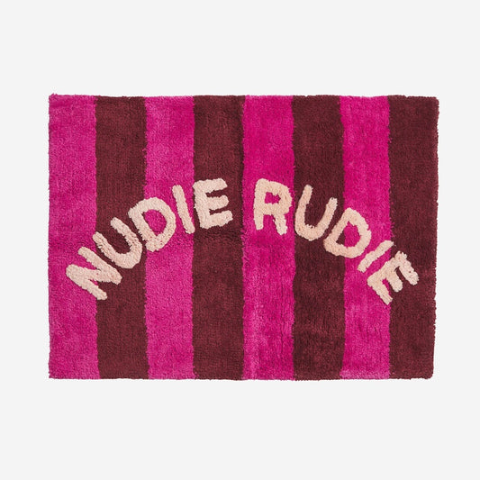 Zelia Nudie Rudie Bath Mat | Bougainvillea