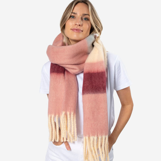 Blanket Scarf | Shades of Pink