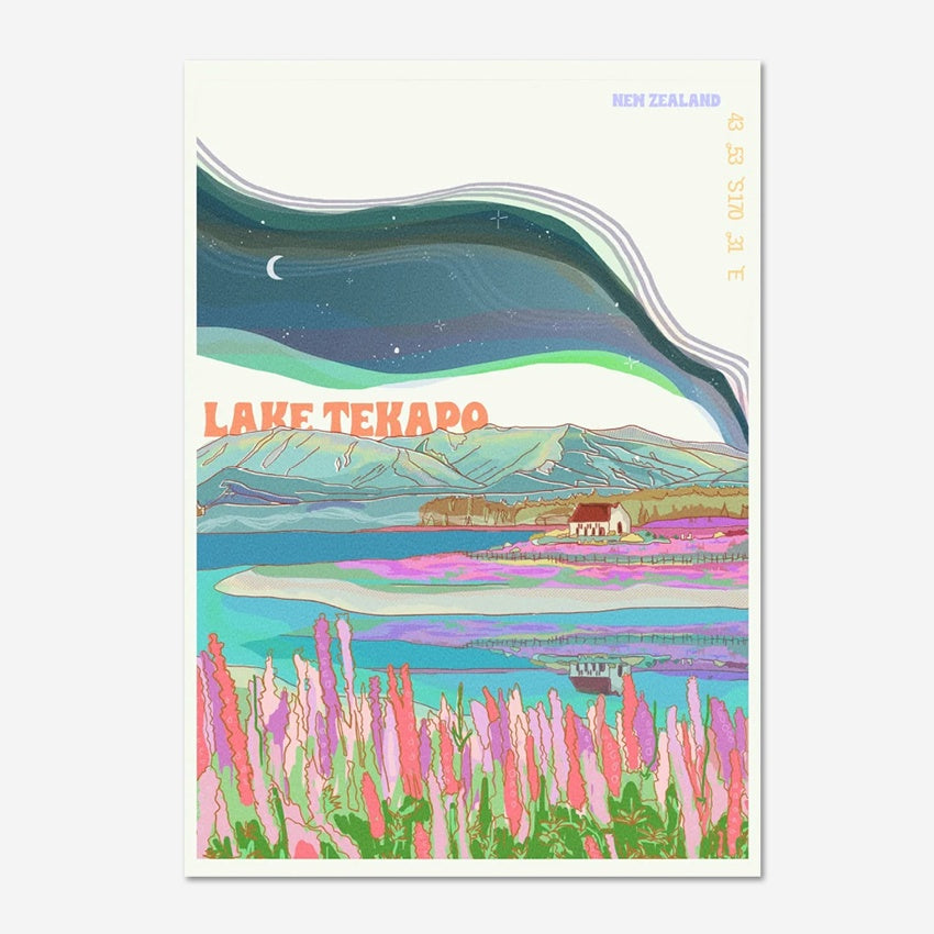 Lake Tekapo Art Print