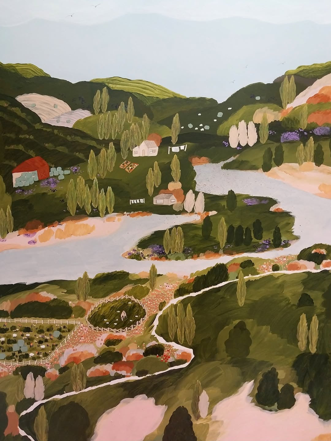 'Otago Poplar Trees'