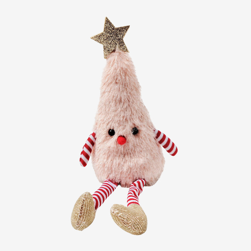 Fluffy Christmas Tree Sitting Decoration