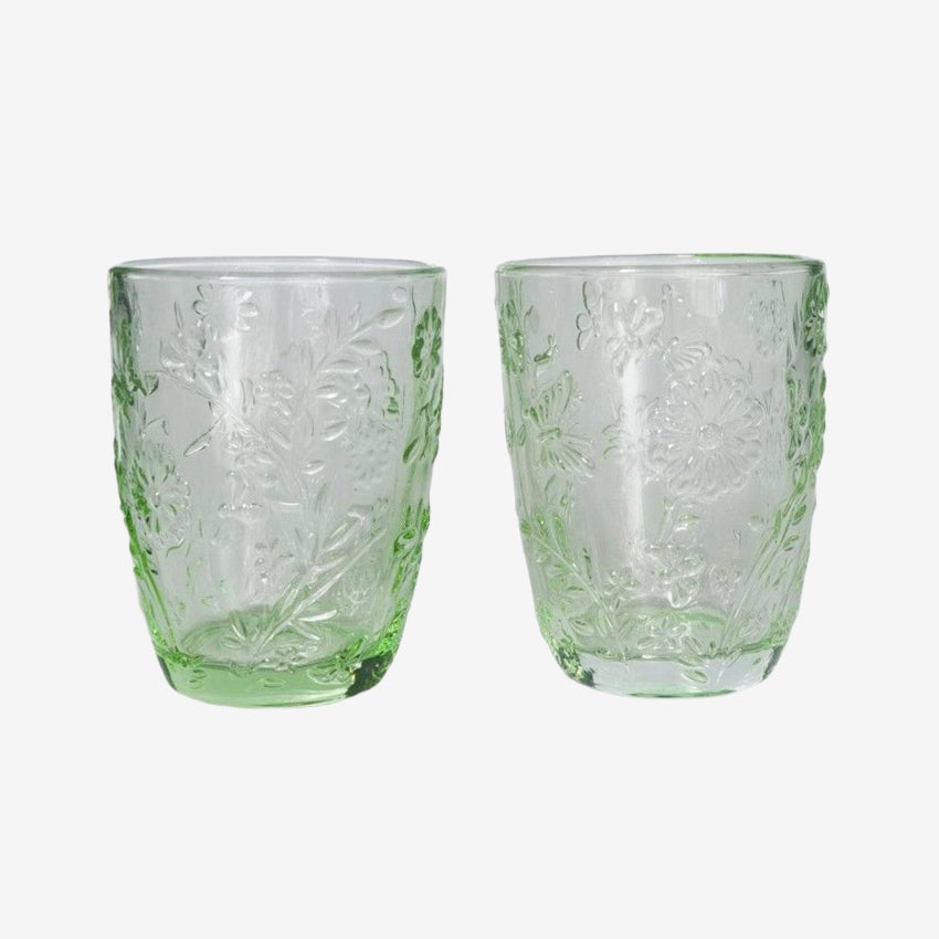 Mari Glass Green Set