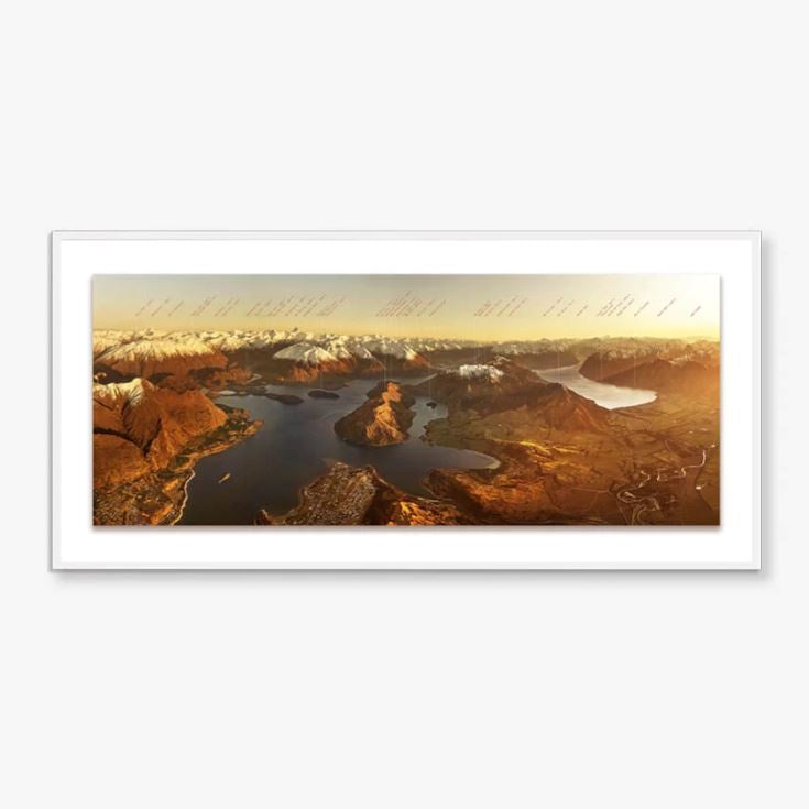 Wanaka Scenic 1 | White Frame | #199