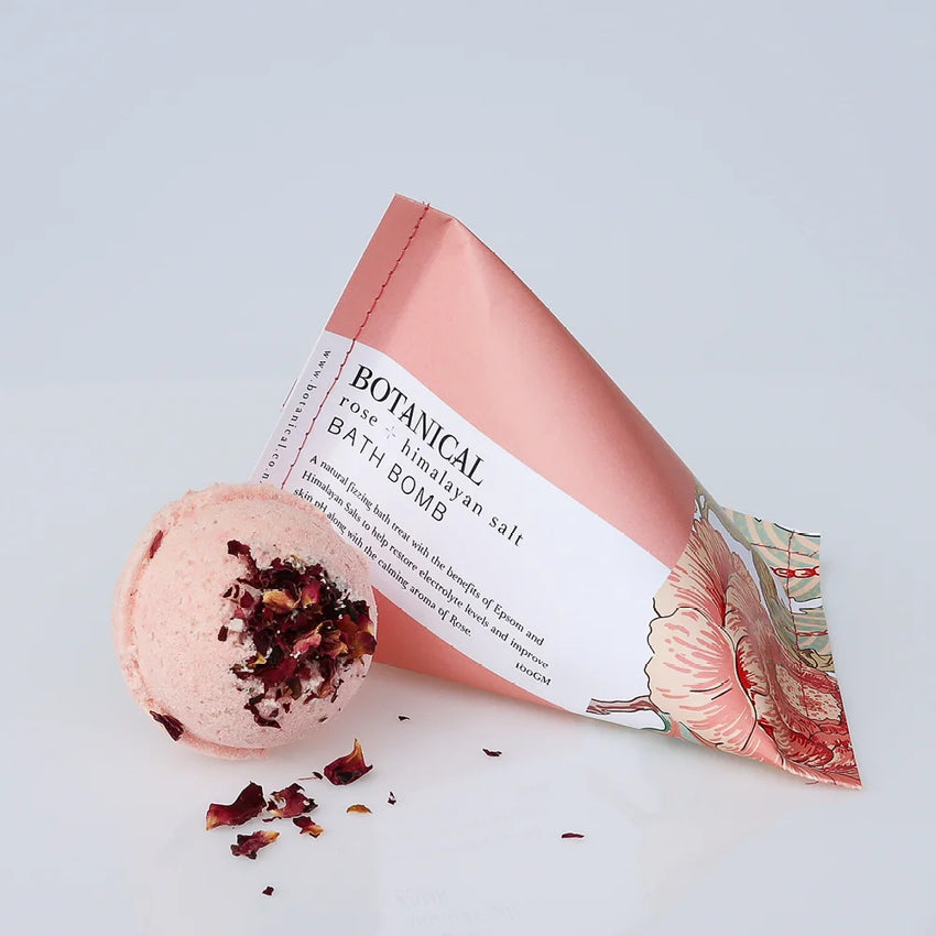 The Botanical Rose and Himalayan Salt Bath Bomb