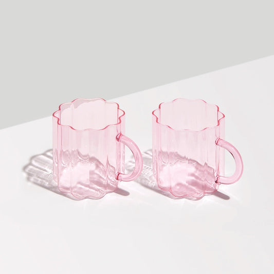 Wave Mugs | Pink