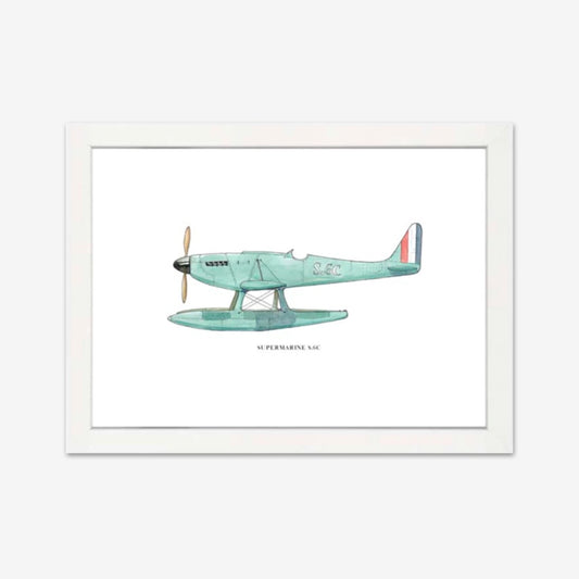 Supermarine Aeroplane | Framed