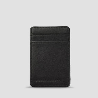 Status Anxiety Flip Wallet in Black