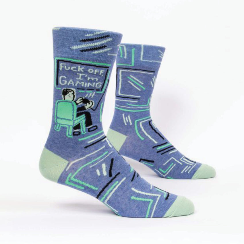 Mens Socks | Fuck Off, I'm Gaming