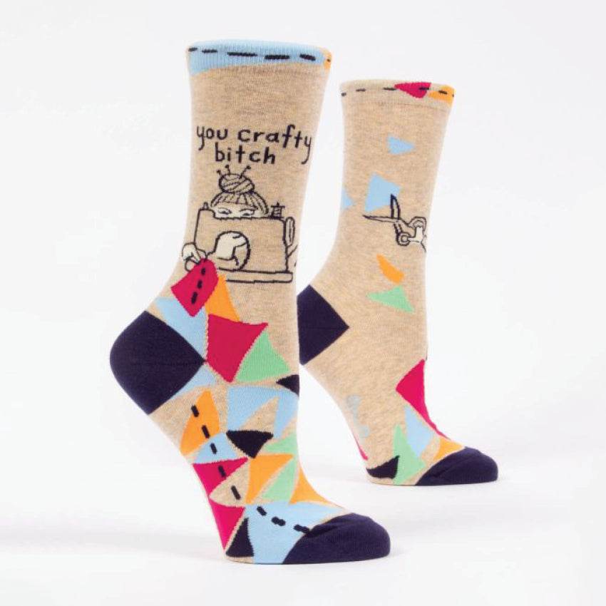 Womens Socks | You Crafty Bitch
