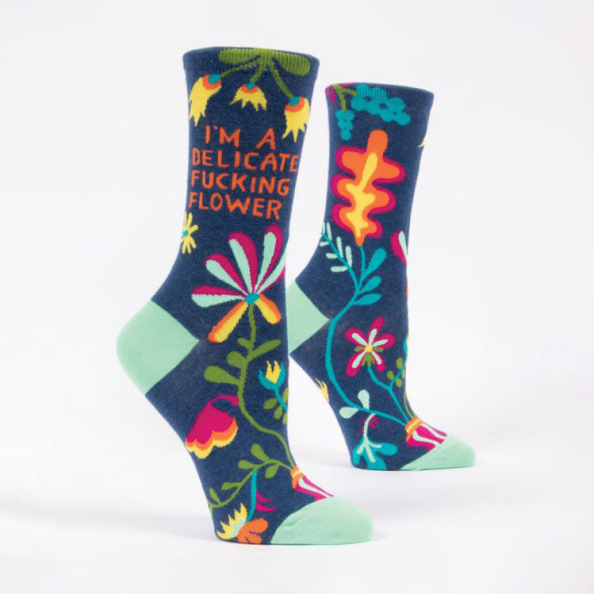 Womens Socks | Delicate Fucking Flower