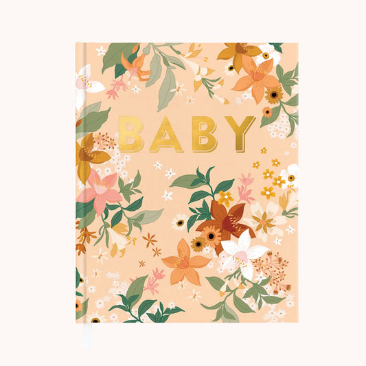 Fox & Fallow Baby Book in Floral