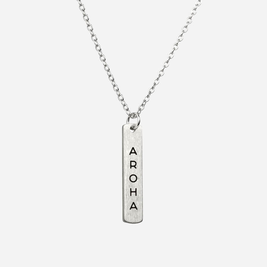 Te Reo Necklace | Aroha (Love)
