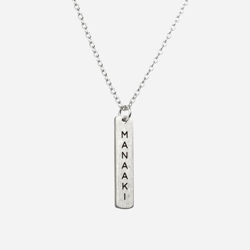 Te Reo Necklace | Manaaki (Cherish)