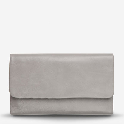 Status Anxiety Audrey Wallet in Light Grey