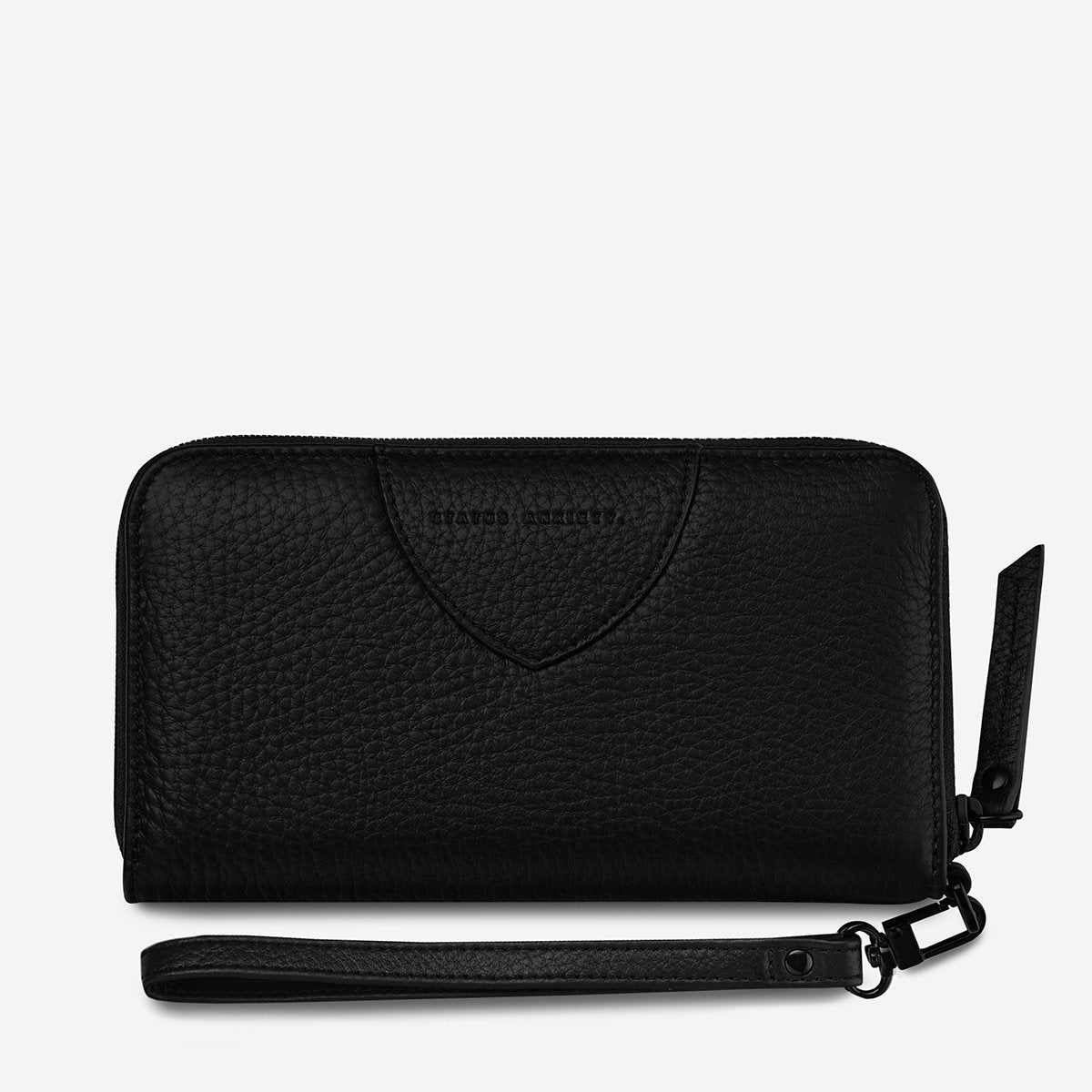 Status Anxiety Moving On Wallet in Black 
