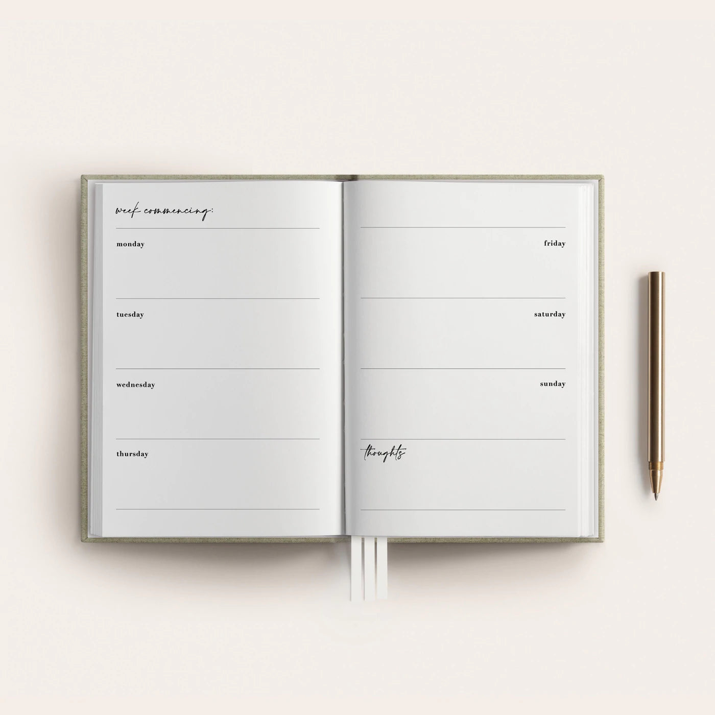 Weekly Planner | 'The Plan'