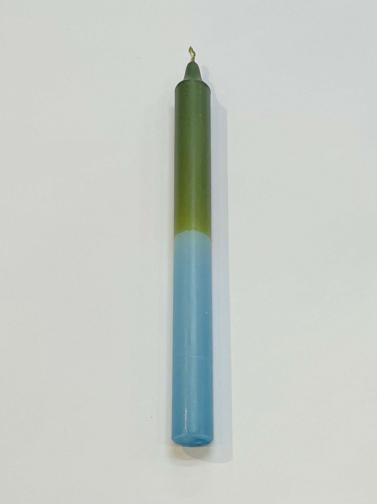 Half & Half Coloured Candle 24cm