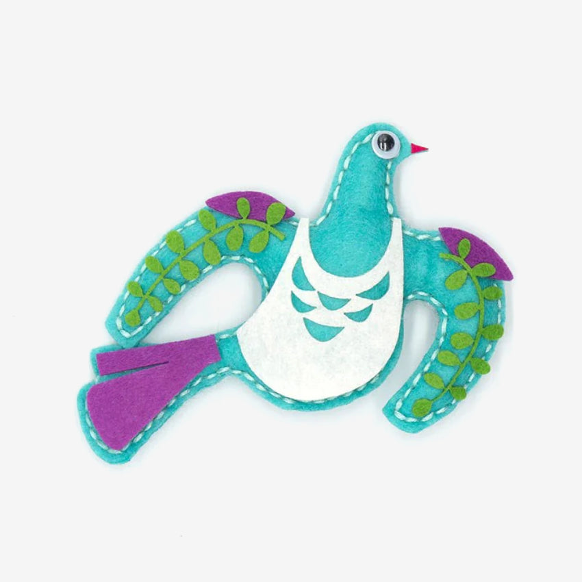 NZ Native Bird Felt Decoration Kit