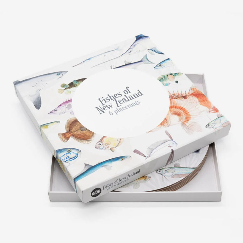 Placemat Set | Fishes of New Zealand