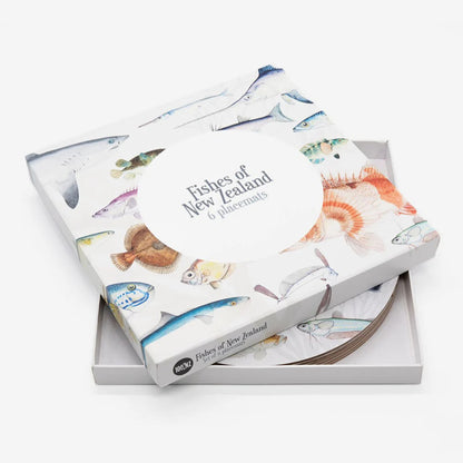 Placemat Set | Fishes of New Zealand