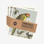 The 100 Percent NZ Birds and Botanicals Swedish Dishcloth pack of 3