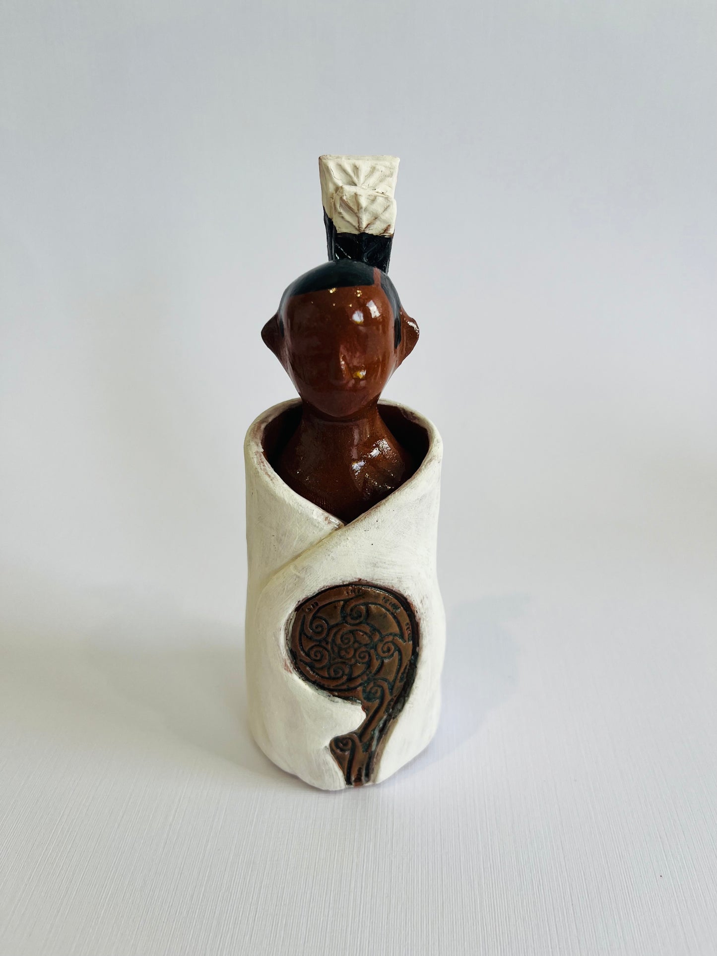 Ceramic Wahine & Tane